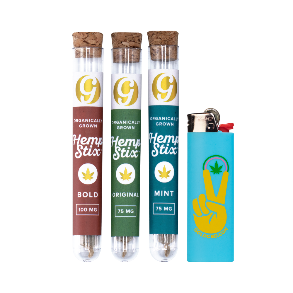 Hemp Stix 3 Pack 3 Flavors (Bold, Mint, and Original)