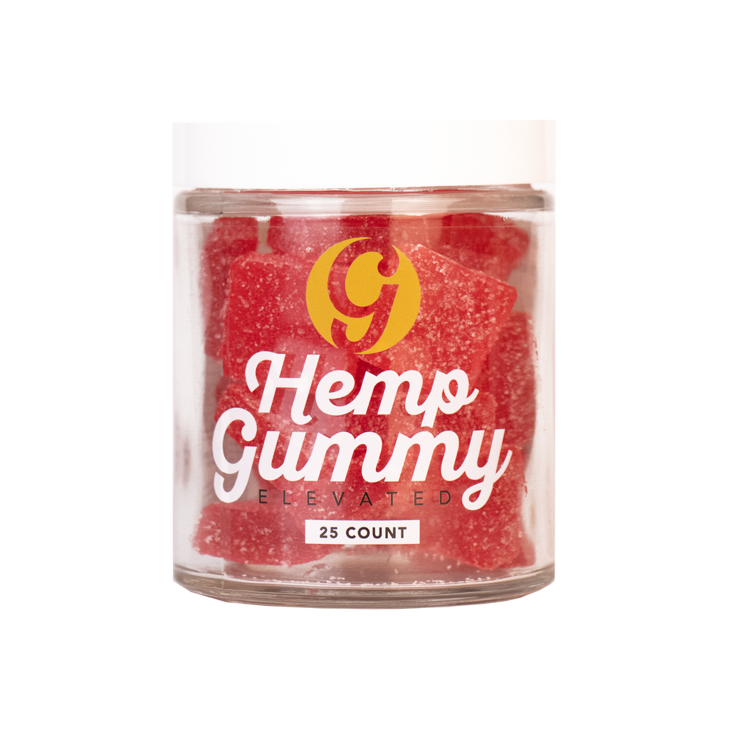 50mg Delta 8 THC Hemp Gummy Elevated 25 Count Jar