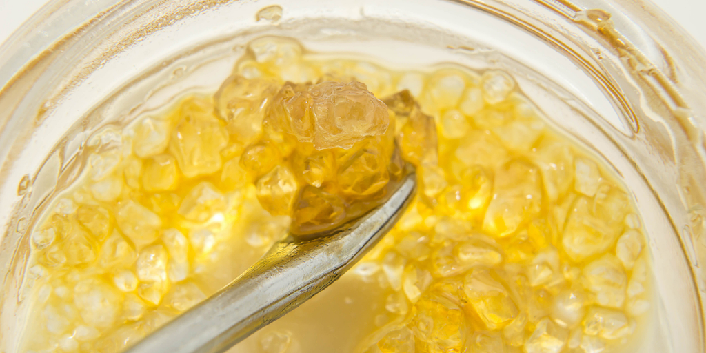 THCA Crystals In Terpene Sauce