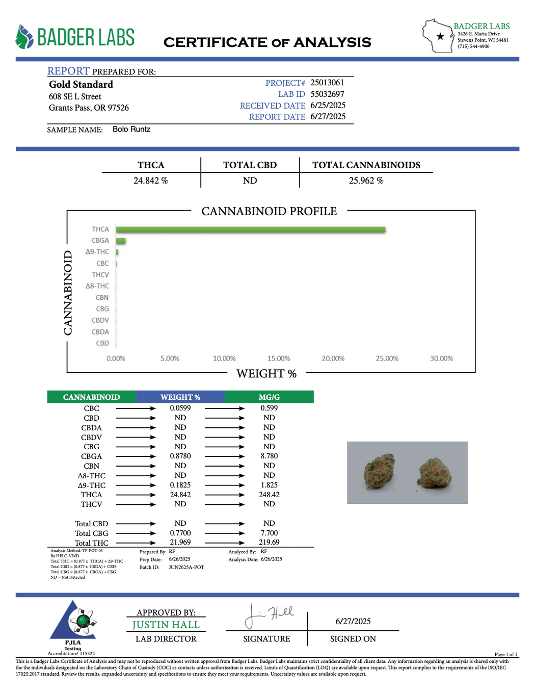 Bolo Runtz - THCA BULK FLOWER - EXOTIC INDOOR
