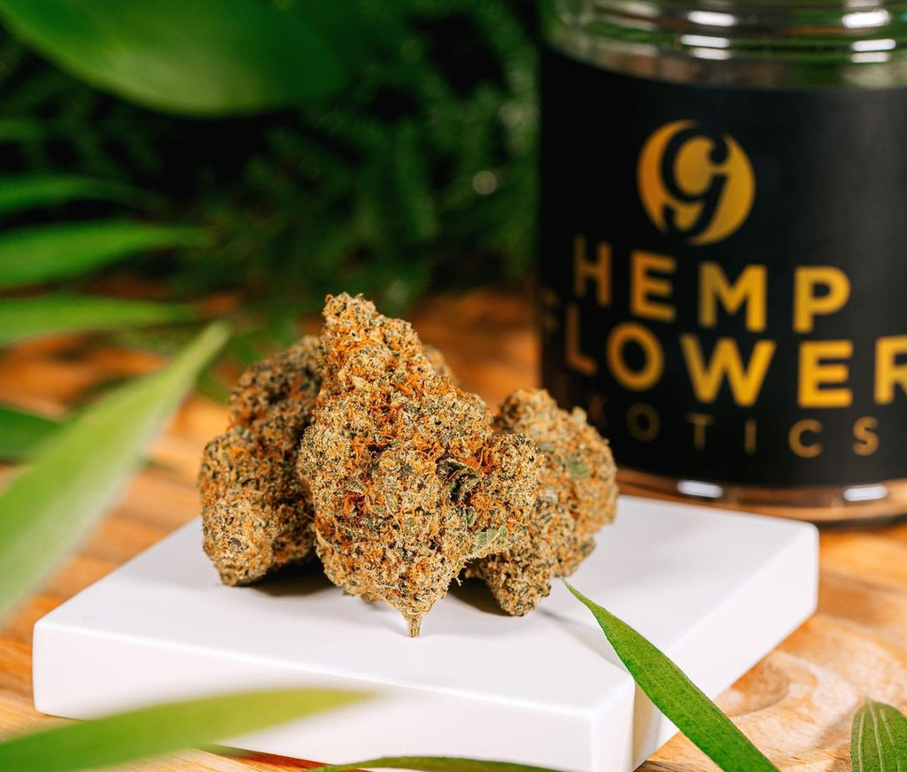 Raspberry Bear Claw - Sungrown Exotic Hemp Flower