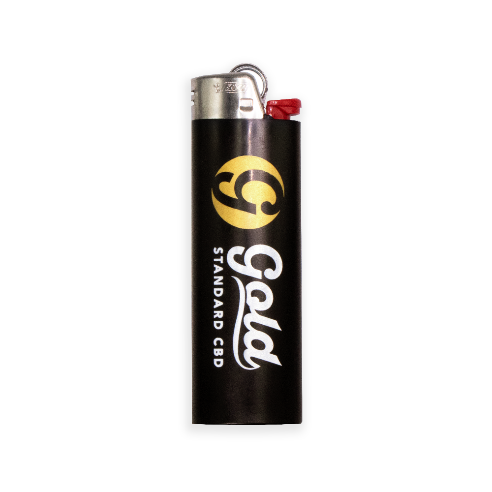 Gold CBD Bic Lighter
